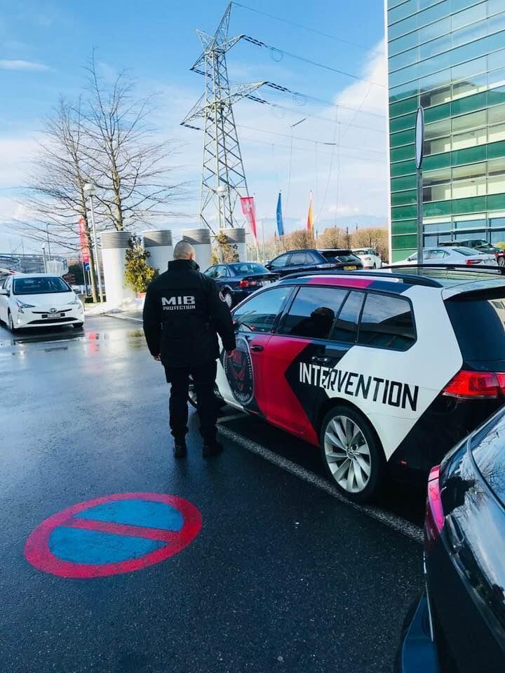 Agent MIB PROTECTION en mission de surveillance